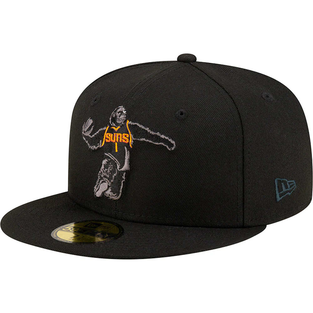 NBA Phoenix Suns New Era Whammo Time 59FIFTY Fitted Hat - Black