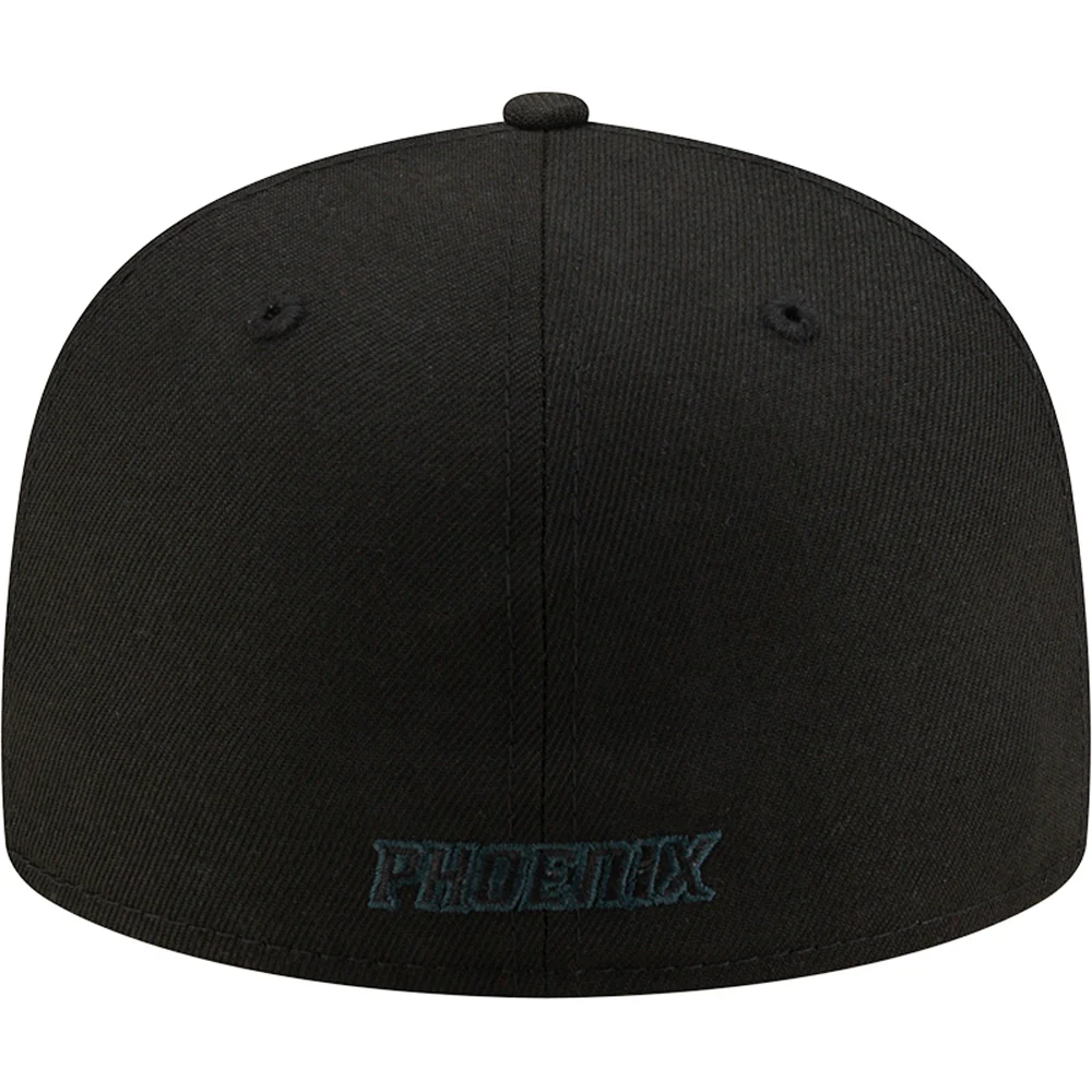 NBA Phoenix Suns New Era Whammo Time 59FIFTY Fitted Hat - Black - Image 4