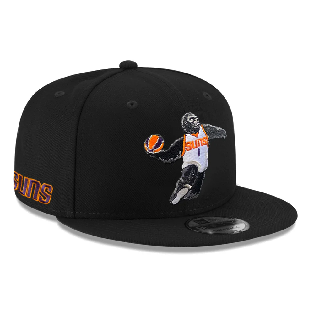 NBA Phoenix Suns New Era Whammo Time 9FIFTY - Black Hat