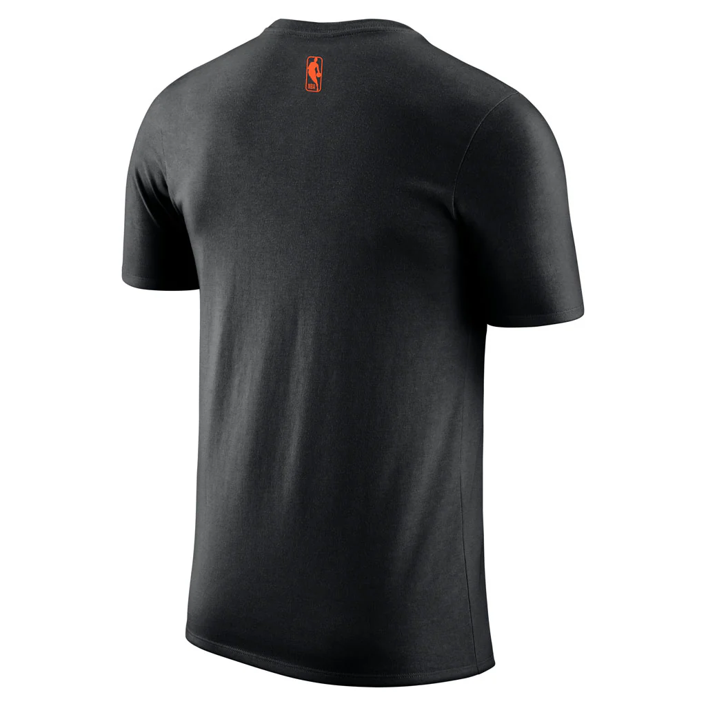 NBA Phoenix Suns Nike 2025-26 City Edition Logo Essential T-Shirt - Black - Image 3