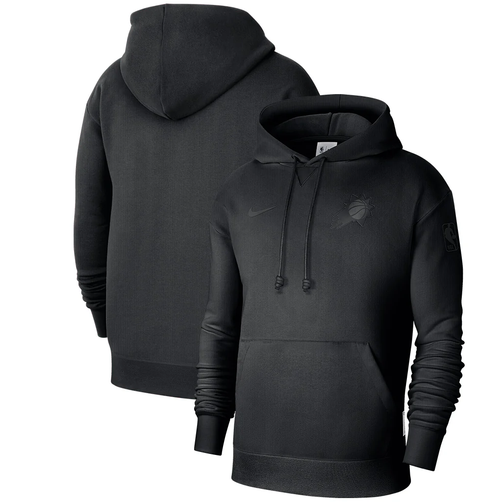 NBA Phoenix Suns Nike Travel Pullover Hoodie - Black