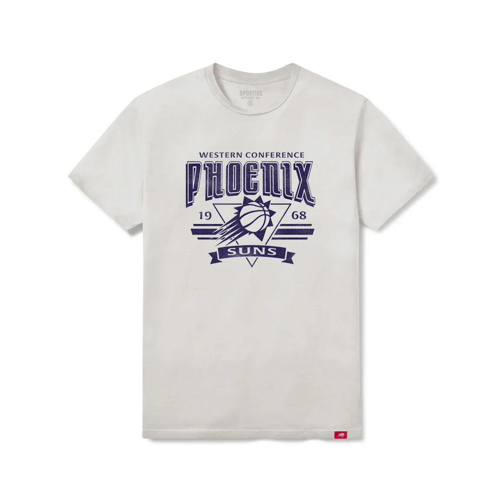 NBA Phoenix Suns Sportiqe Marbella Bingham T-Shirt - White