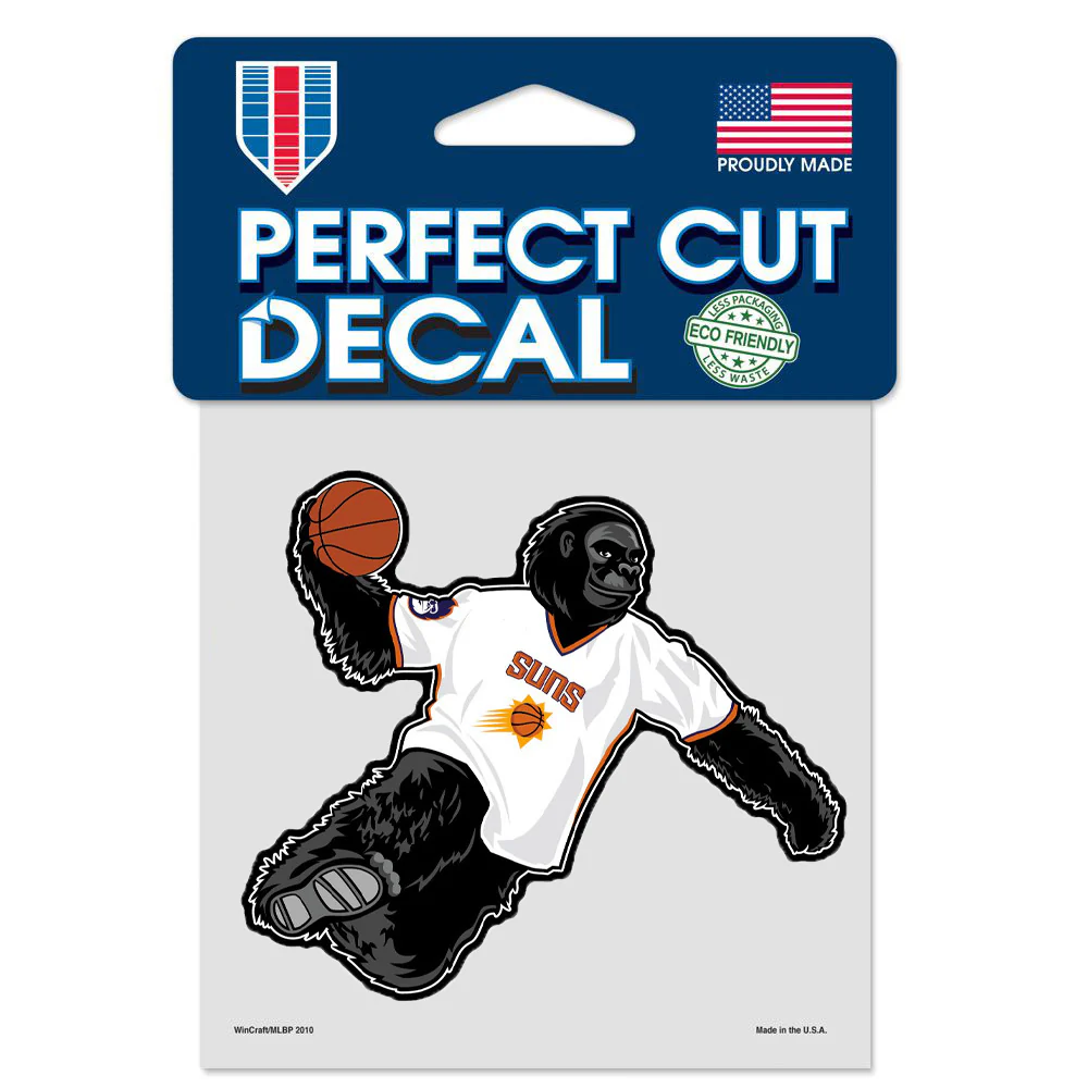 NBA Phoenix Suns WinCraft 4" x 4" Whammo Time Decal