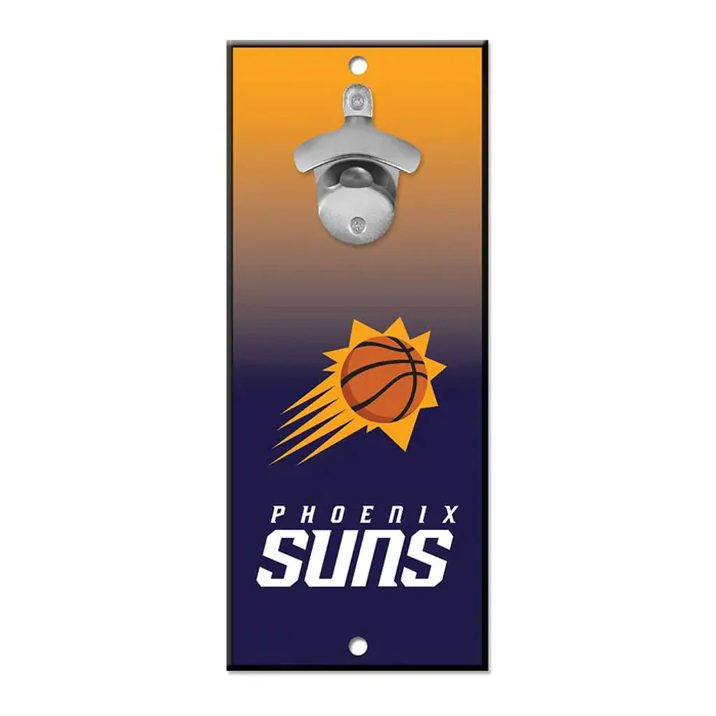 NBA Phoenix Suns WinCraft 5x12 Bottle Opener Sign