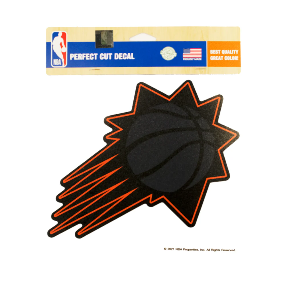 NBA Phoenix Suns WinCraft 8x8 Shooting Ball Decal
