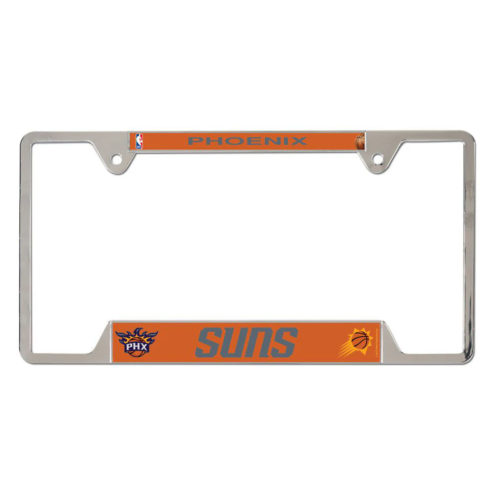 NBA Phoenix Suns WinCraft Metal License Plate Frame