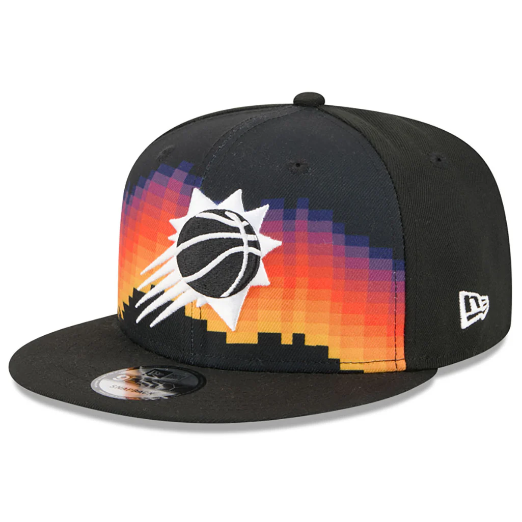 NBA Phoenix Suns Youth New Era 2025-26 City Edition 9FIFTY Snapback Hat - Black - Image 2