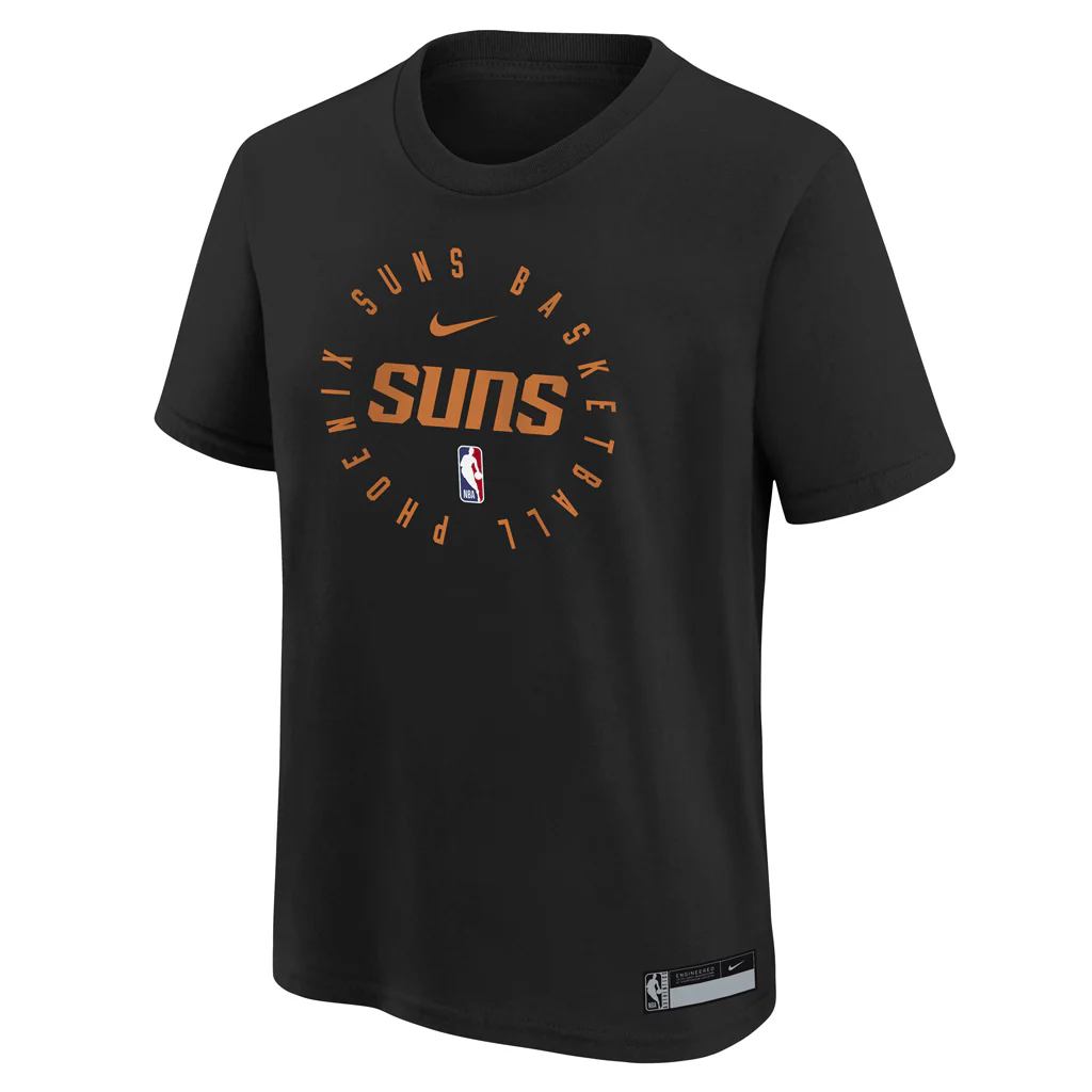 NBA Phoenix Suns Youth Nike 2024-2024 Practice Legend T-Shirt - Image 2