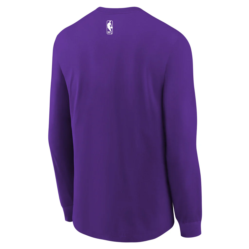 NBA Phoenix Suns Youth Nike City Edition 2024/25 Wordmark Long Sleeve T-Shirt - Image 3