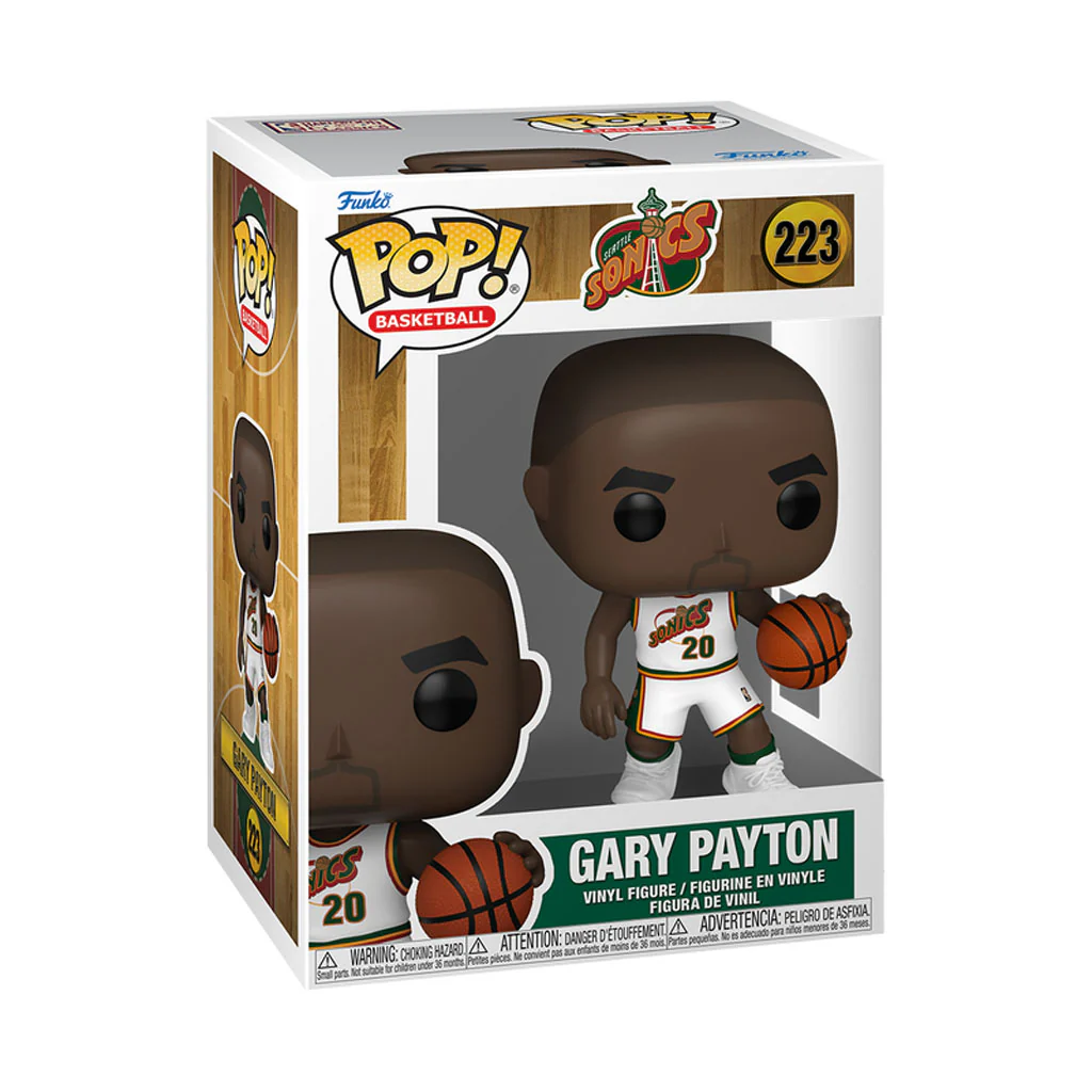 NBA Seattle Supersonics Gary Payton Funko Pop! Vinyl Figure - Image 2
