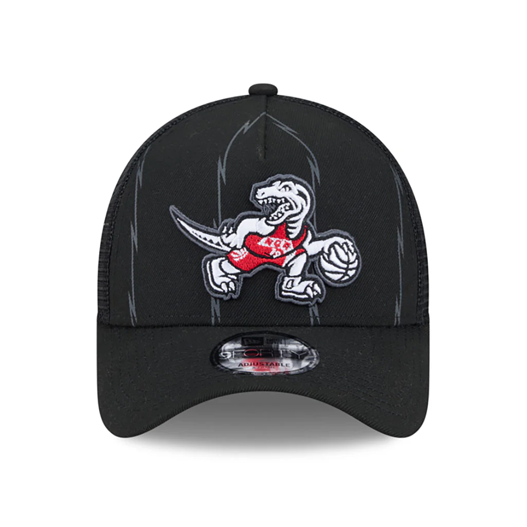 NBA Toronto Raptors New Era 2025-26 City Edition 9FORTY A-Frame Adjustable Hat - Black - Image 3