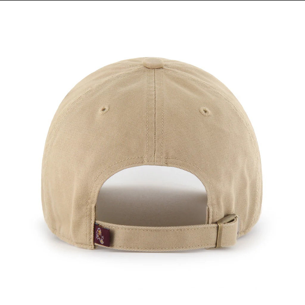 NCAA Arizona State Sun Devils '47 Sparky Clean Up Hat - Khaki - Image 2