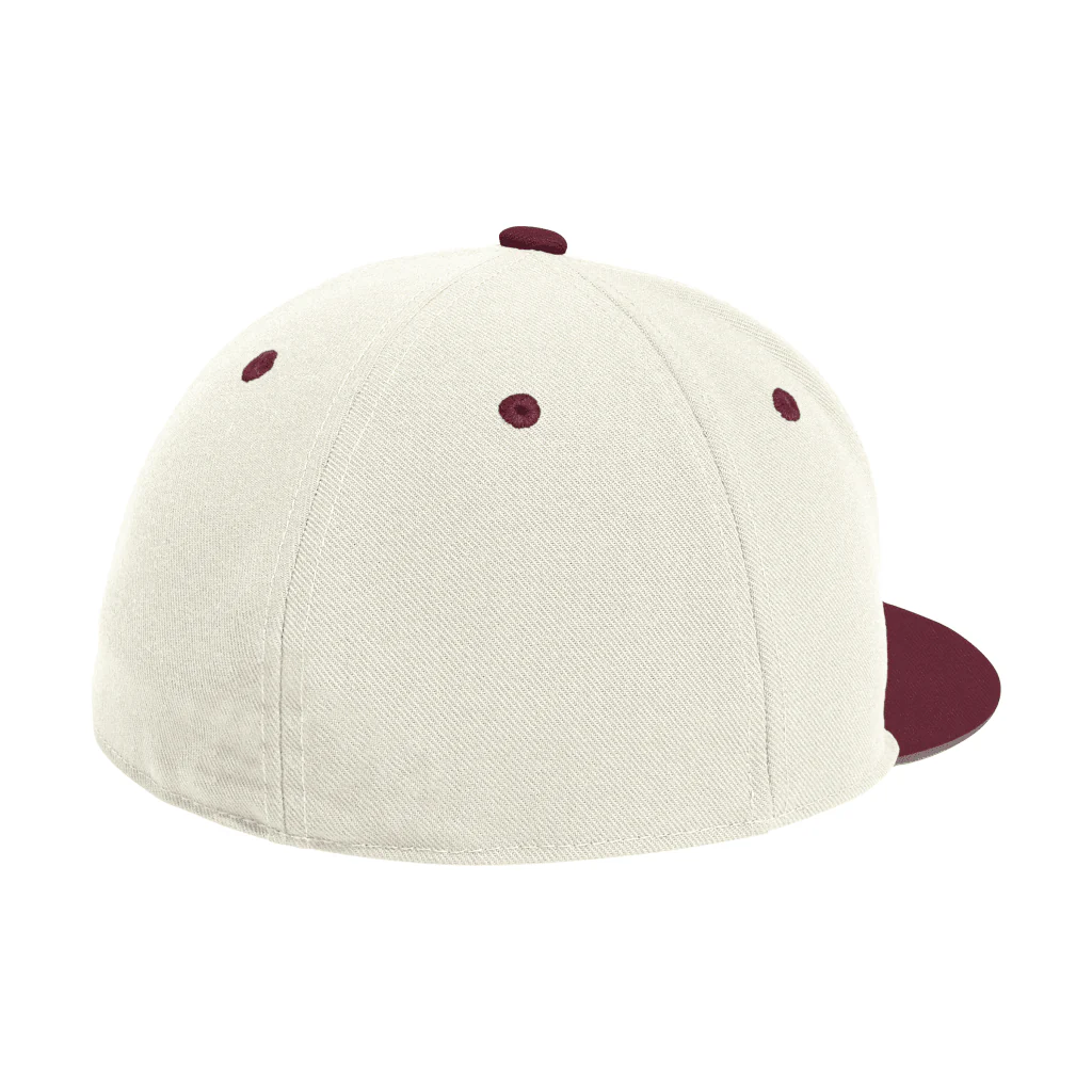 NCAA Arizona State Sun Devils adidas 2025 Baseball Fitted Hat - Cream - Image 2