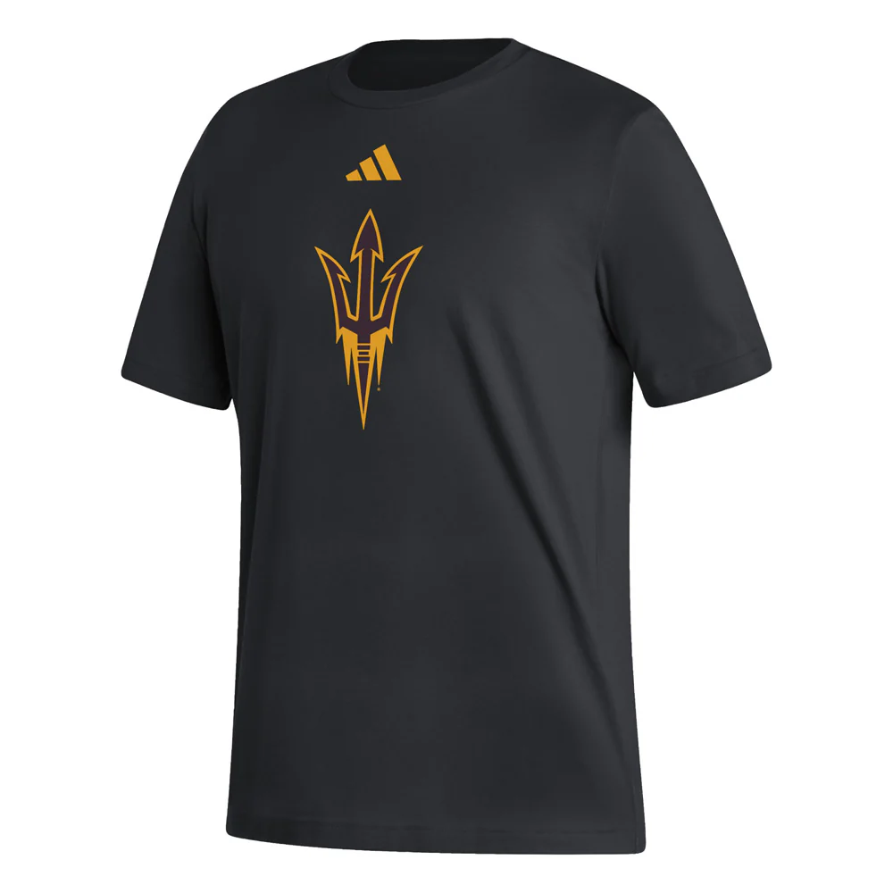 NCAA Arizona State Sun Devils adidas Fork Fresh T-Shirt - Black