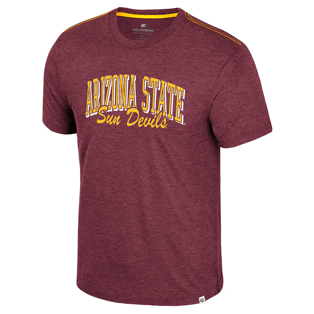NCAA Arizona State Sun Devils Colosseum Physicist T-Shirt - Maroon