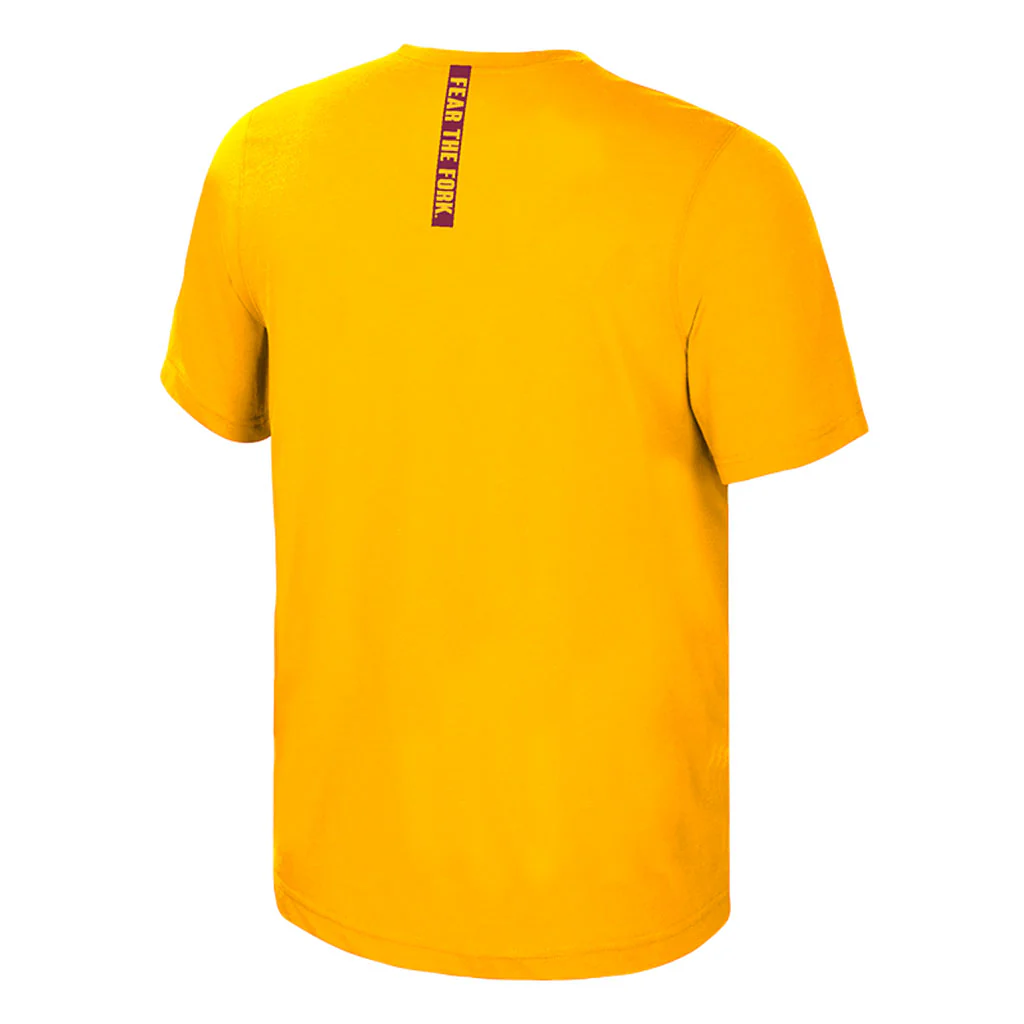 NCAA Arizona State Sun Devils Colosseum Rabban T-Shirt - Gold - Image 2