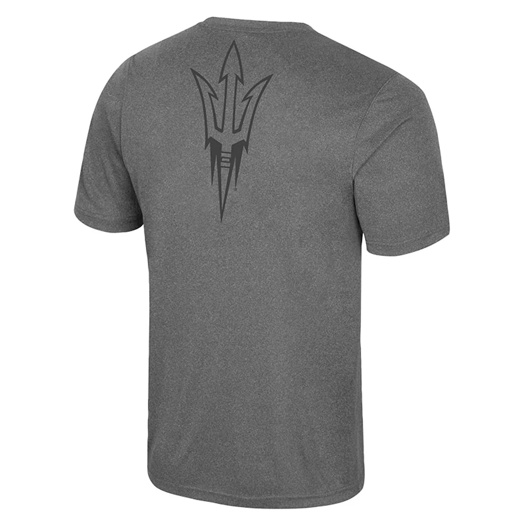 NCAA Arizona State Sun Devils Colosseum Twin T-Shirt - Charcoal - Image 2