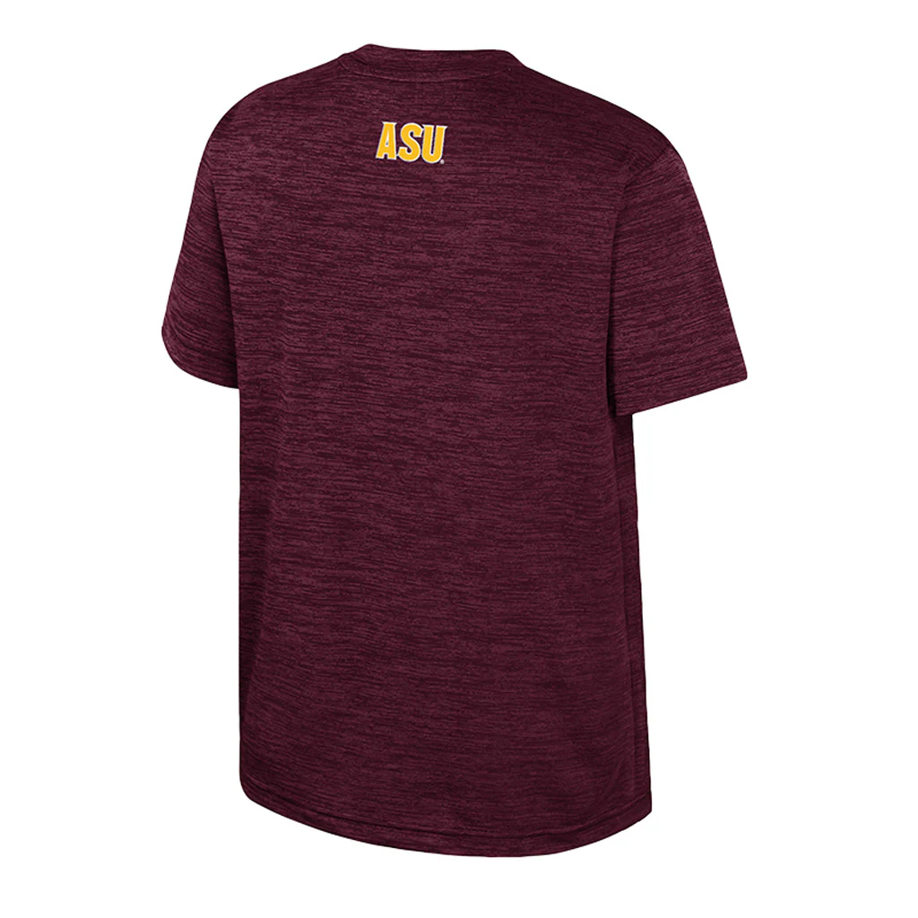 NCAA Arizona State Sun Devils Colosseum Youth Cumulus T-Shirt - Maroon - Image 2