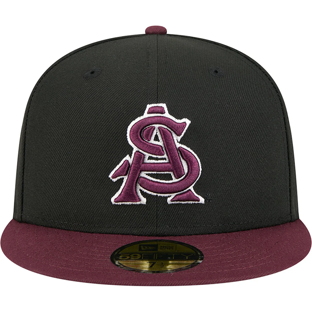 NCAA Arizona State Sun Devils New Era 2026 Onfield Baseball 59FIFTY Fitted Hat - Black - Image 3
