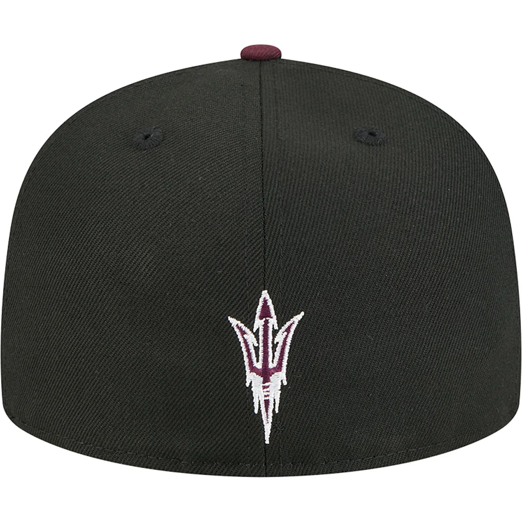 NCAA Arizona State Sun Devils New Era 2026 Onfield Baseball 59FIFTY Fitted Hat - Black - Image 6