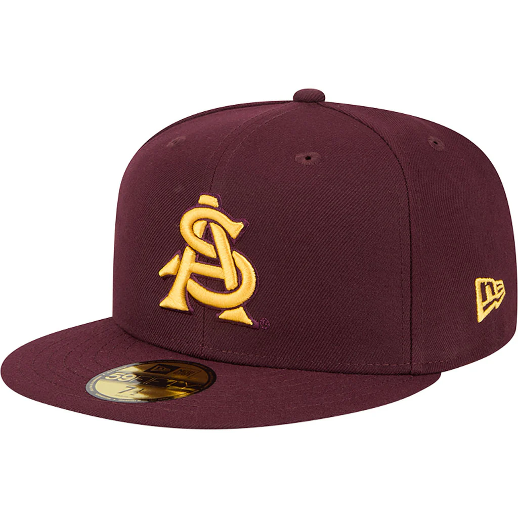 NCAA Arizona State Sun Devils New Era 2026 Onfield Baseball 59FIFTY Fitted Hat - Maroon