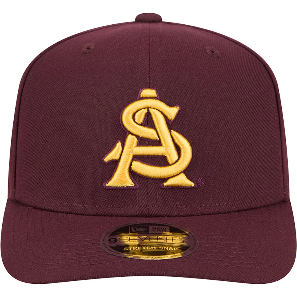 NCAA Arizona State Sun Devils New Era 2026 Onfield Baseball 9SEVENTY Snapback Hat - Maroon - Image 3