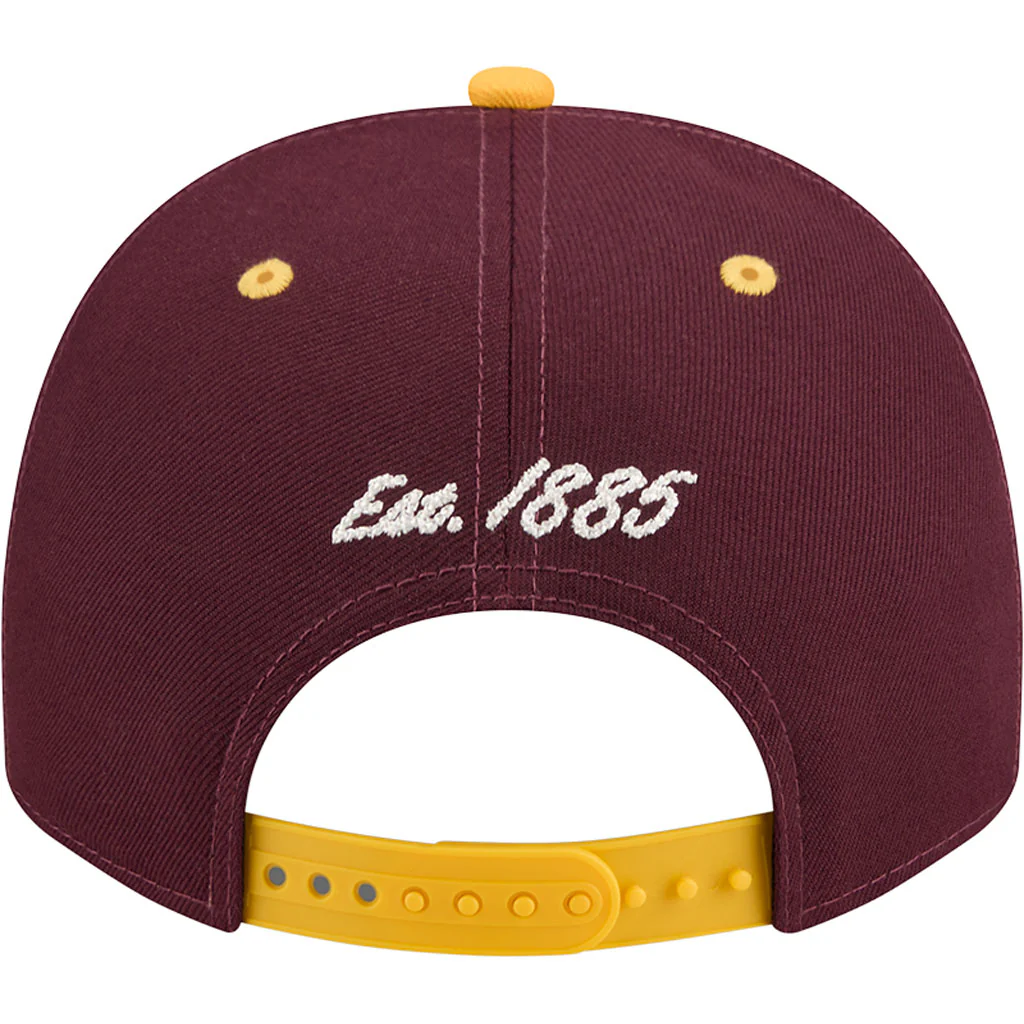 NCAA Arizona State Sun Devils New Era Arched 9FIFTY A-Frame Snapback Hat - Maroon - Image 6