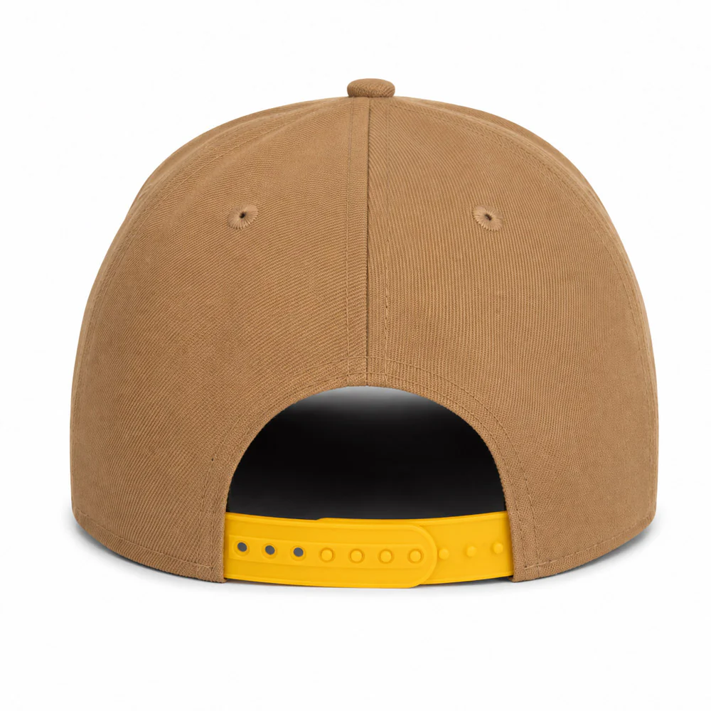 NCAA Arizona State Sun Devils New Era Khaki 9FIFTY A-Frame Snapback Hat - Khaki - Image 2