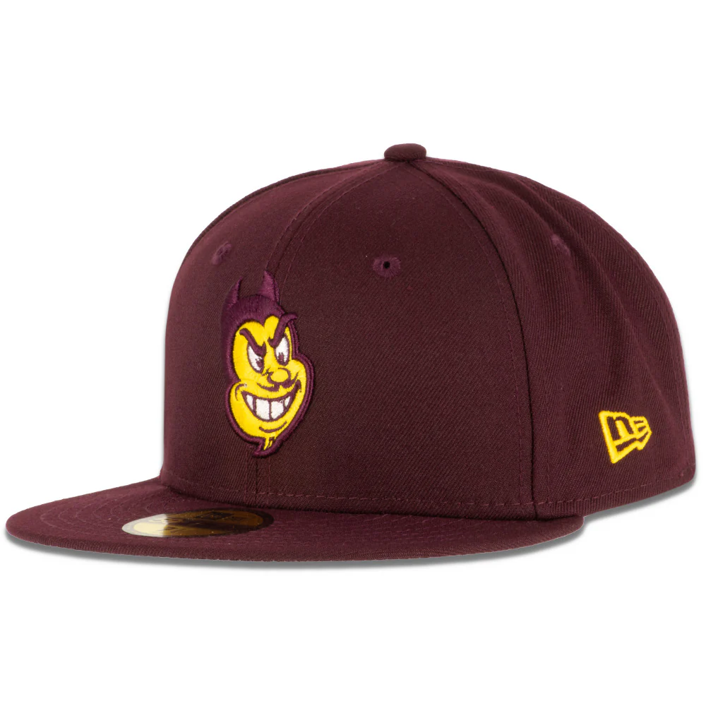 NCAA Arizona State Sun Devils New Era Sparky Face 59FIFTY Fitted Hat