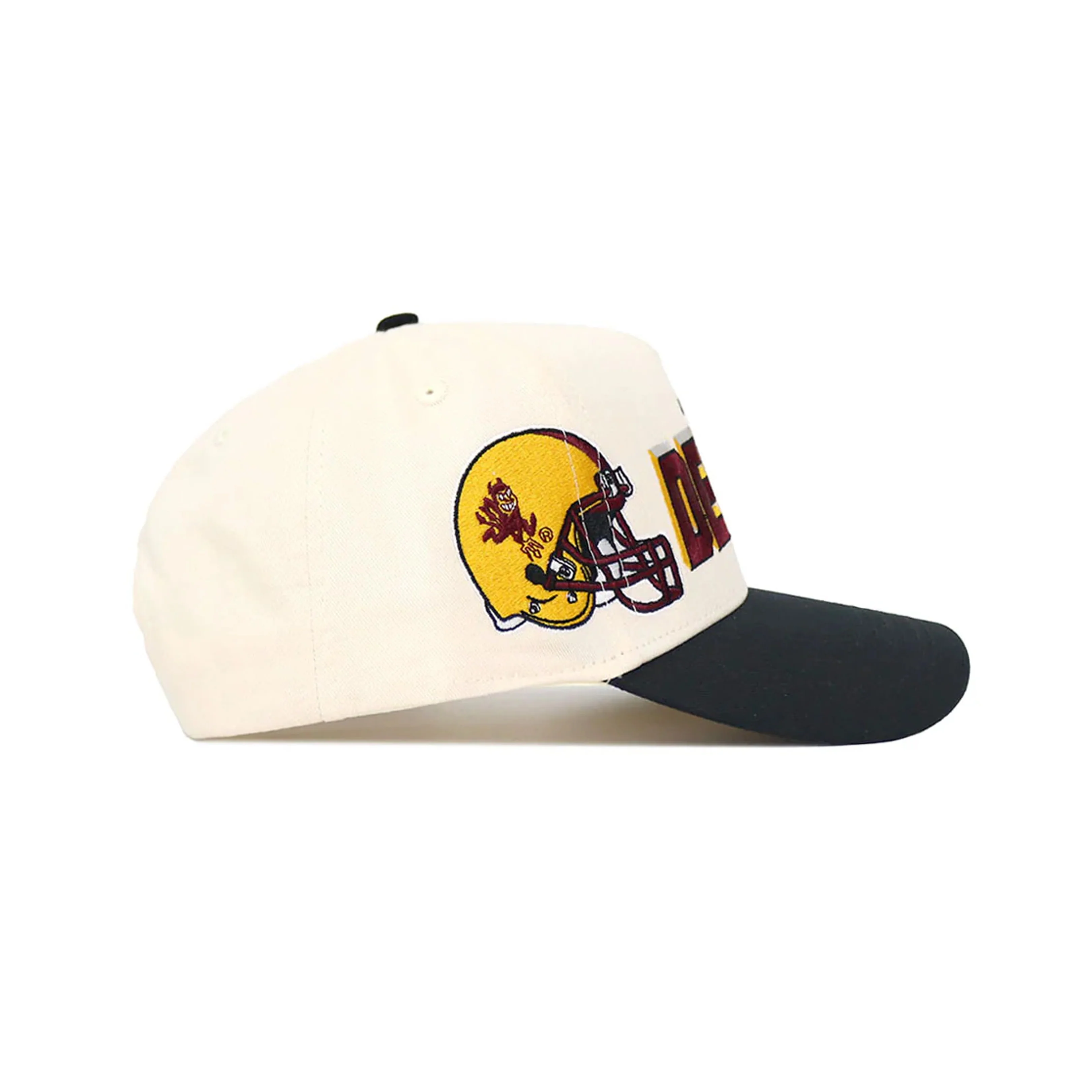 NCAA Arizona State Sun Devils No Rivals Alma Mater Structured Hat- Cream - Image 2