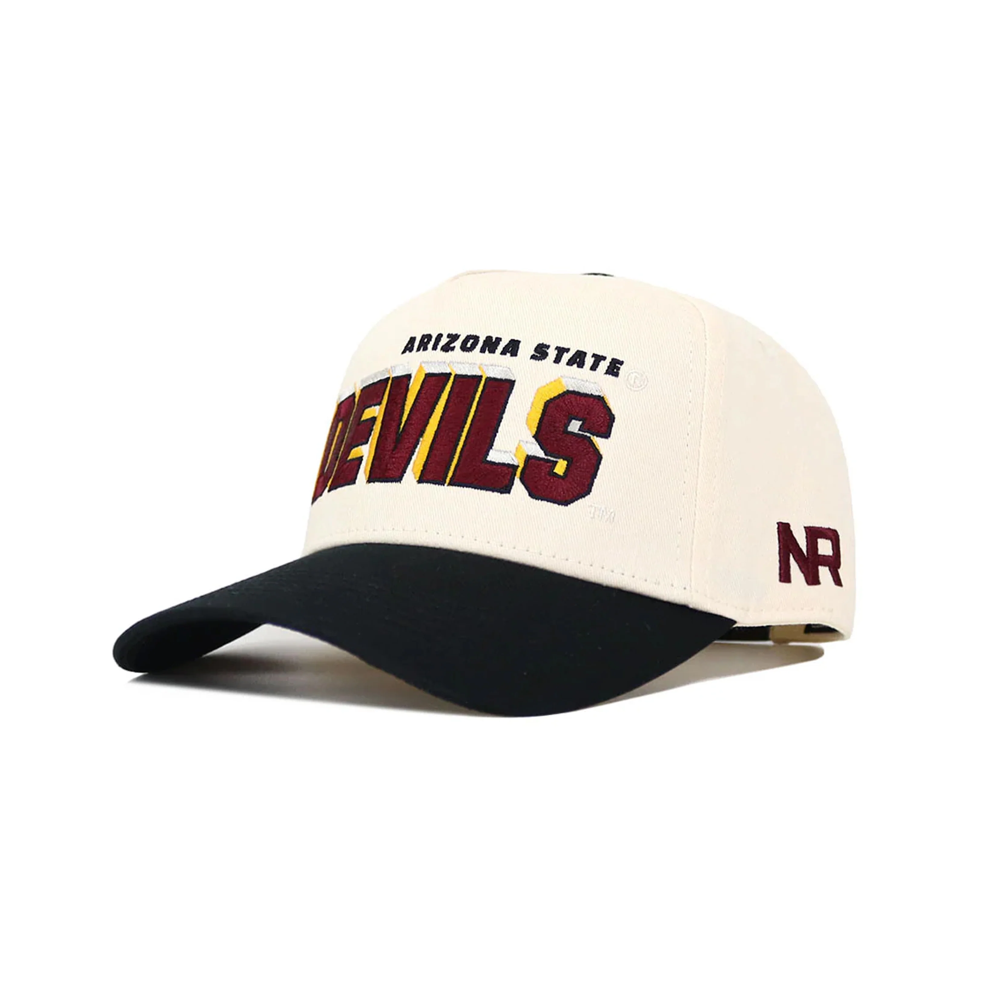 NCAA Arizona State Sun Devils No Rivals Alma Mater Structured Hat- Cream - Image 3