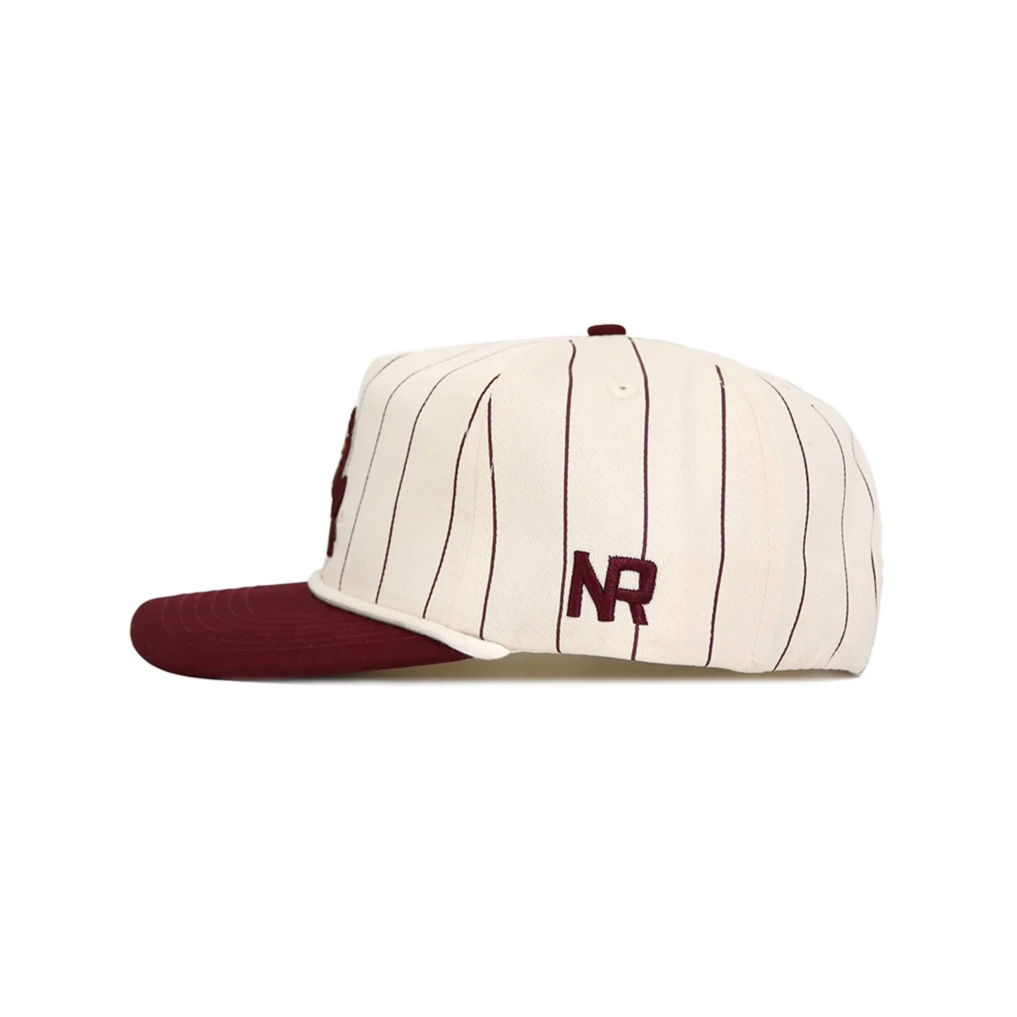 NCAA Arizona State Sun Devils No Rivals Sparky Pinstripe Structured Hat- Cream - Image 3