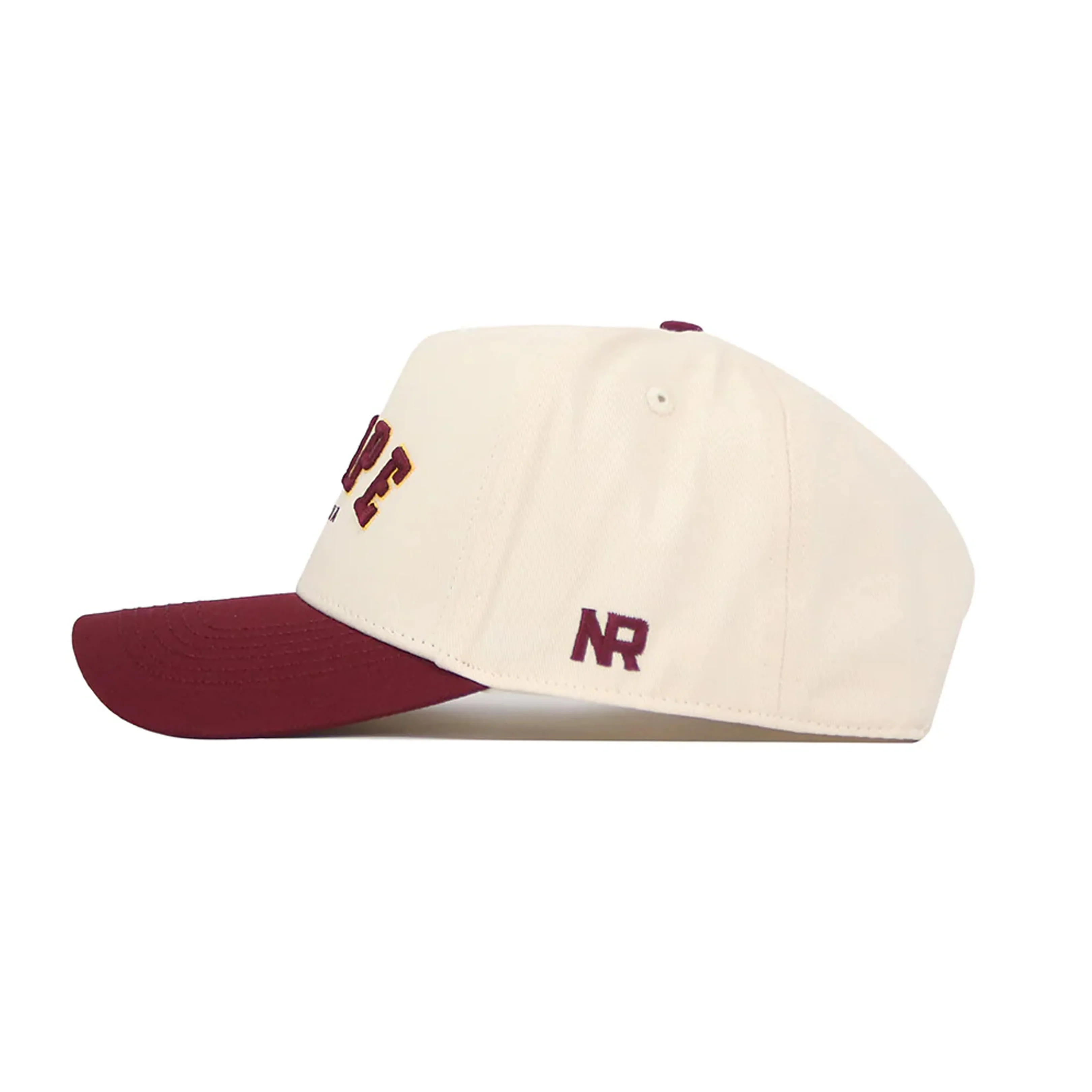 NCAA Arizona State Sun Devils No Rivals Tempe Hometown Structured Hat- Cream - Image 3