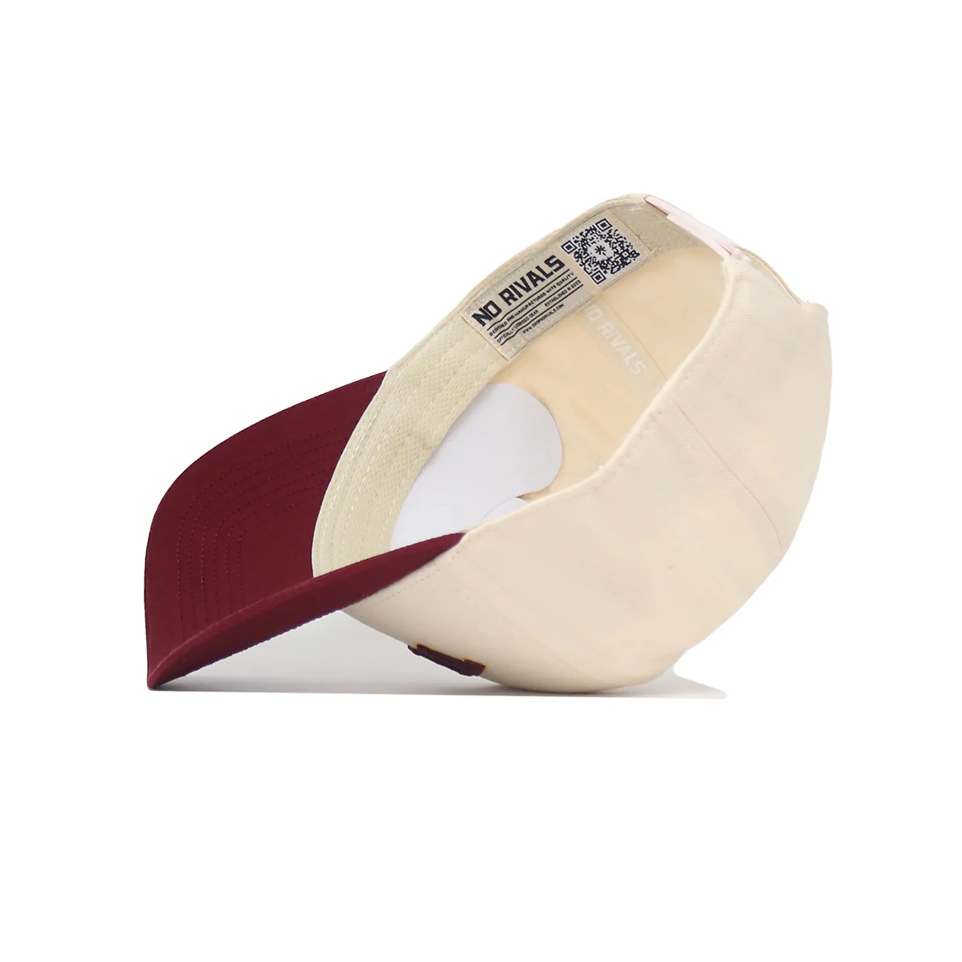 NCAA Arizona State Sun Devils No Rivals Tempe Hometown Structured Hat- Cream - Image 4