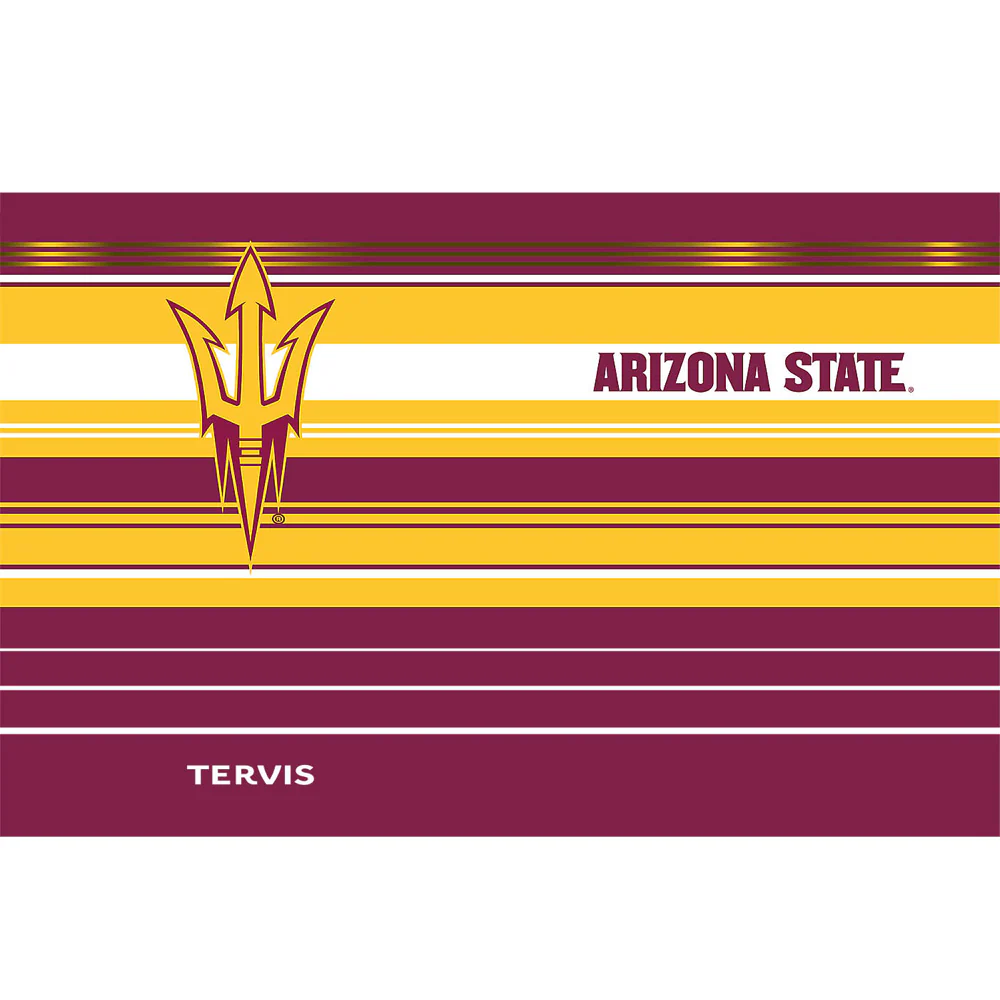NCAA Arizona State Sun Devils Tervis 30oz Hype Stripes Steel Tumbler - Image 2