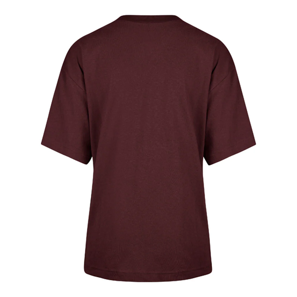 NCAA Arizona State Sun Devils Women's '47 Shimmer Shot Foundation T-Shirt - Maroon - Image 2