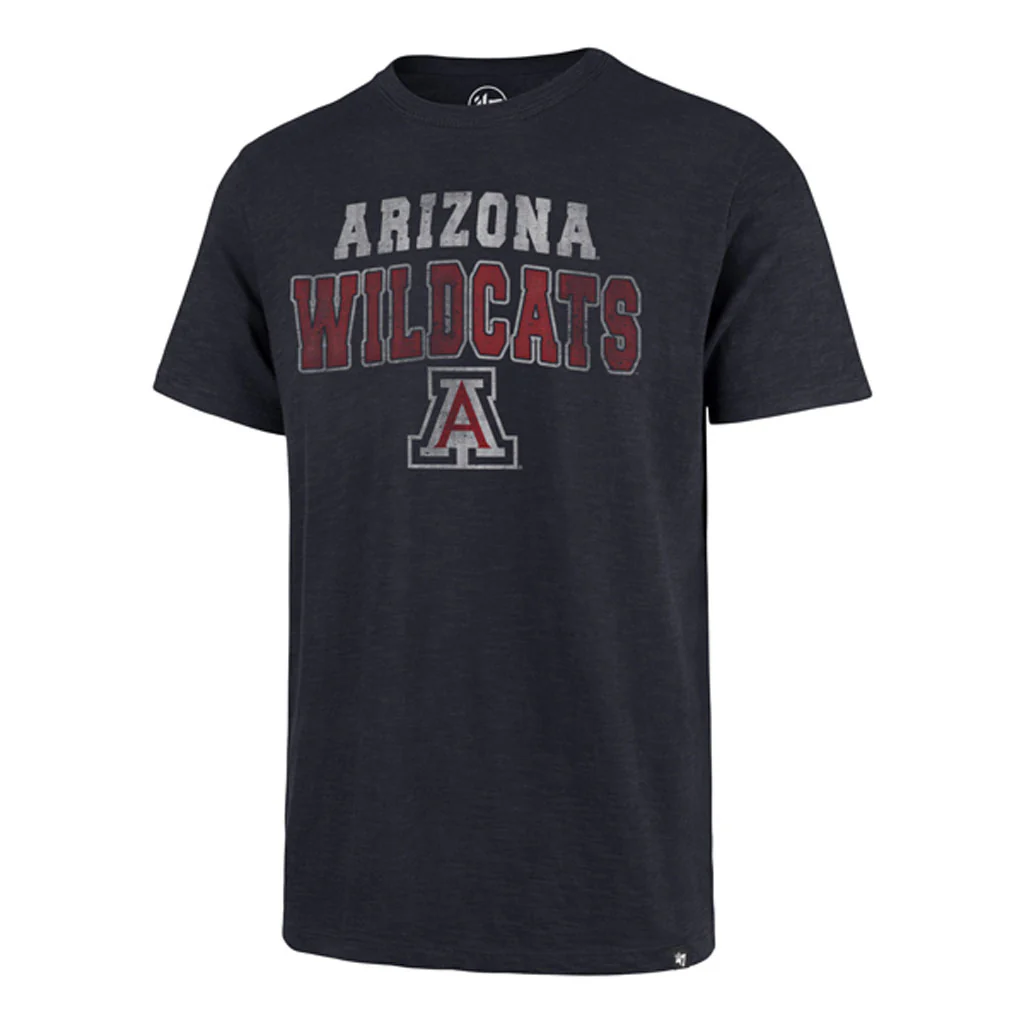 NCAA Arizona Wildcats '47 Stadium Wave Scrum T-Shirt - Navy