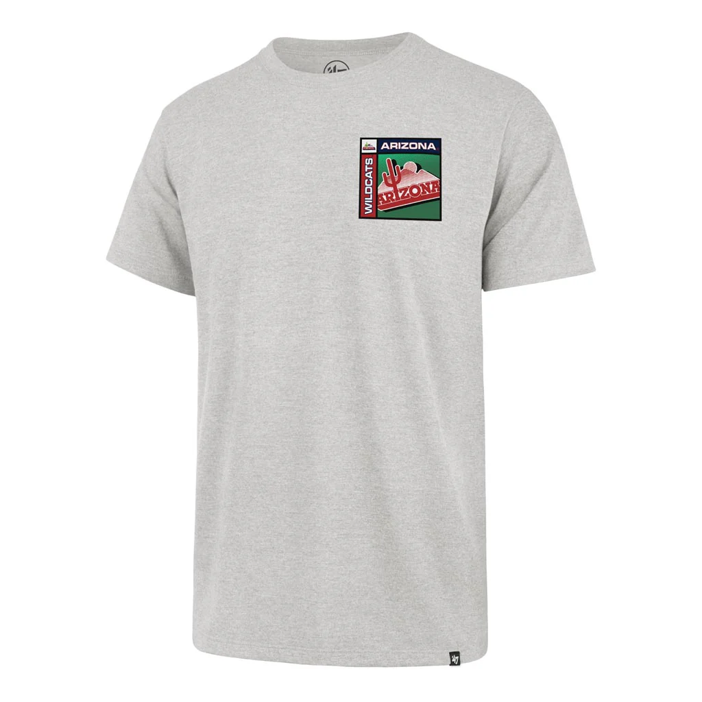 NCAA Arizona Wildcats '47 Vault Plate Franklin T-Shirt - Gray - Image 2