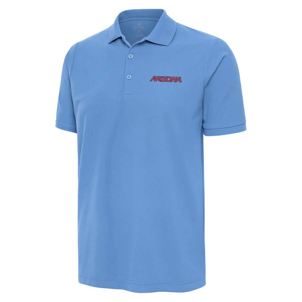 NCAA Arizona Wildcats Antigua Arizona legacy Pique Polo - Blue