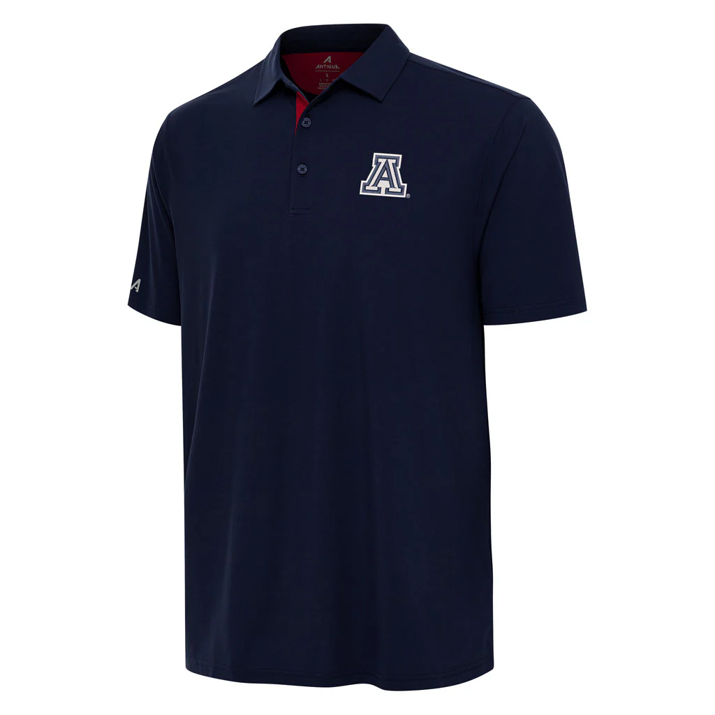 NCAA Arizona Wildcats Antigua Tonal Logo Era Polo - Navy