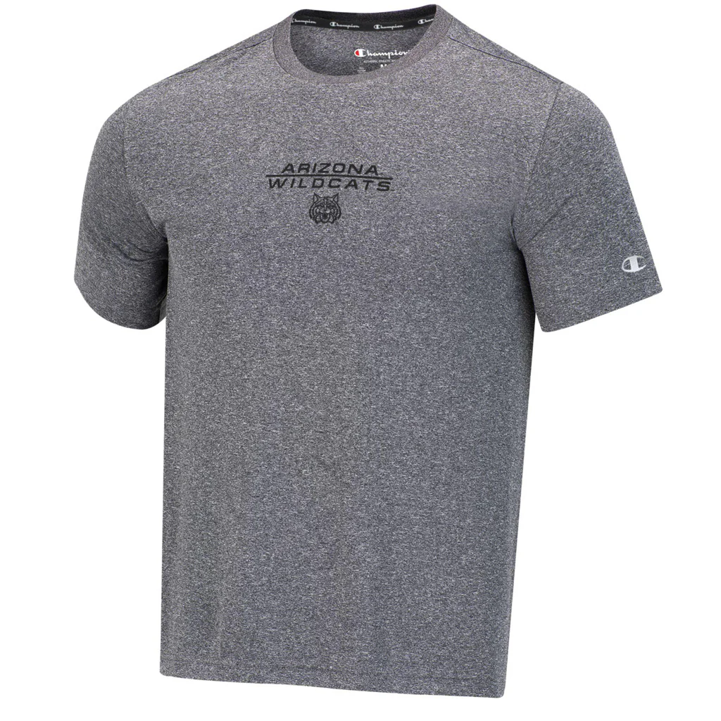 NCAA Arizona Wildcats Champion Heathered Impact T-Shirt - Gray