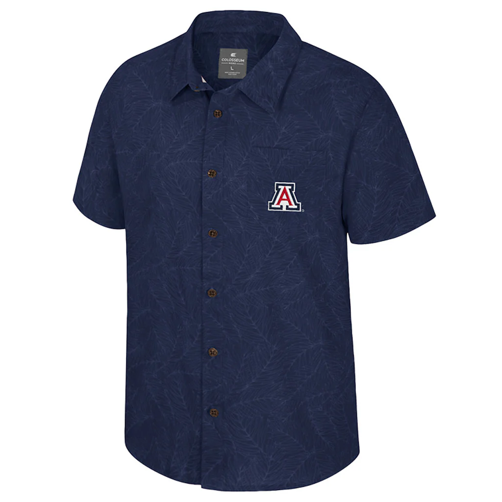 NCAA Arizona Wildcats Colosseum Duncan Camp T-Shirt - Navy