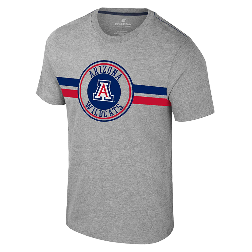 NCAA Arizona Wildcats Colosseum Morpheus T-Shirt - Gray