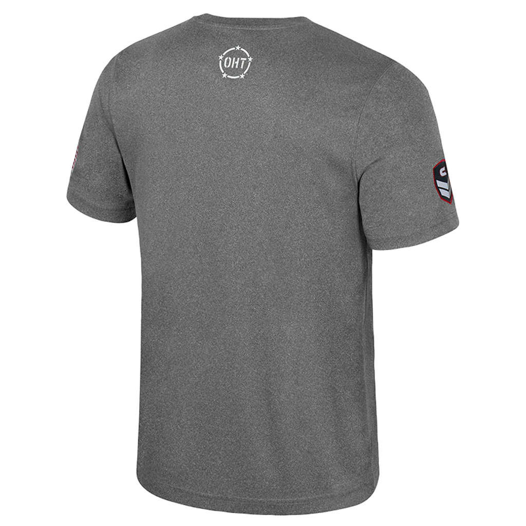 NCAA Arizona Wildcats Colosseum OHT Blade T-Shirt - Charcoal - Image 2