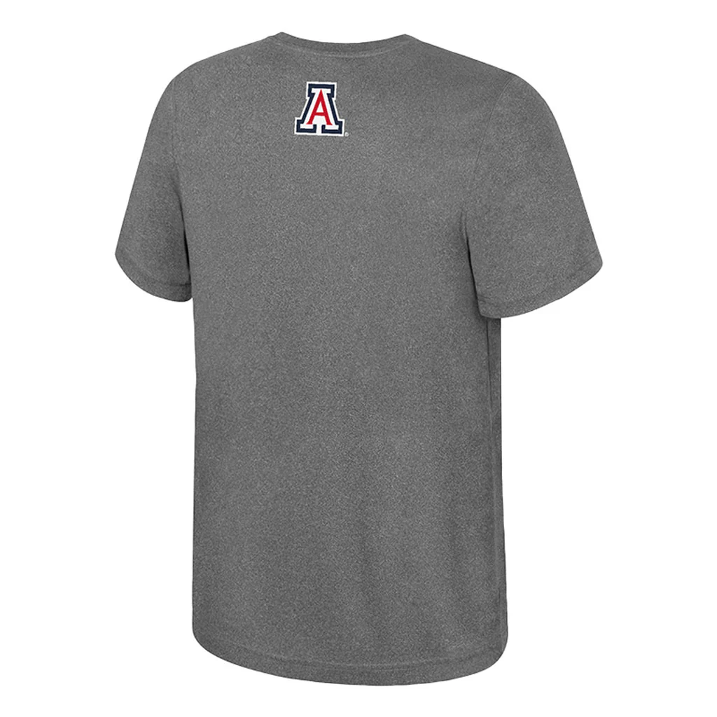 NCAA Arizona Wildcats Colosseum Youth Ortiz T-Shirt - Charcoal - Image 2