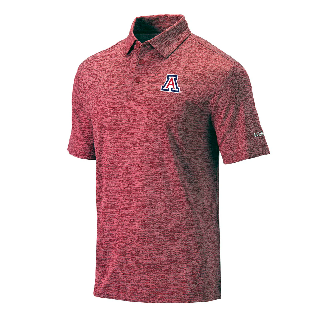 NCAA Arizona Wildcats Columbia Final Round Polo - Red
