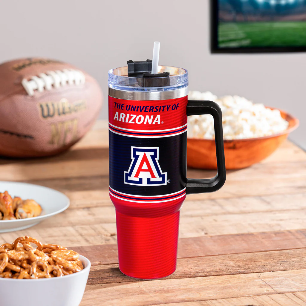 NCAA Arizona Wildcats Evergreen 40oz Canyon Tumbler - Image 2
