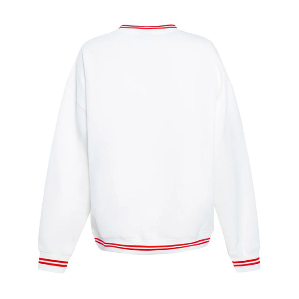 NCAA Arizona Wildcats Hype & Vice Cactus Heritage Crewneck Sweatshirt - White - Image 3