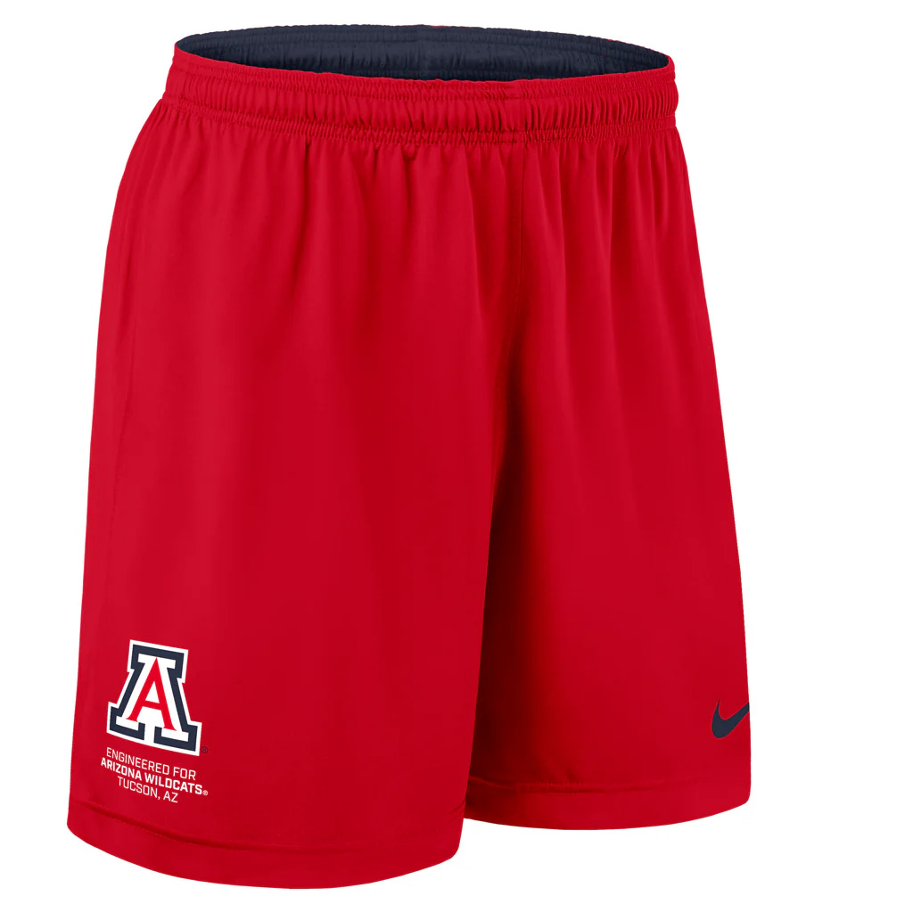 NCAA Arizona Wildcats Knit Reversible Shorts - Navy - Image 4