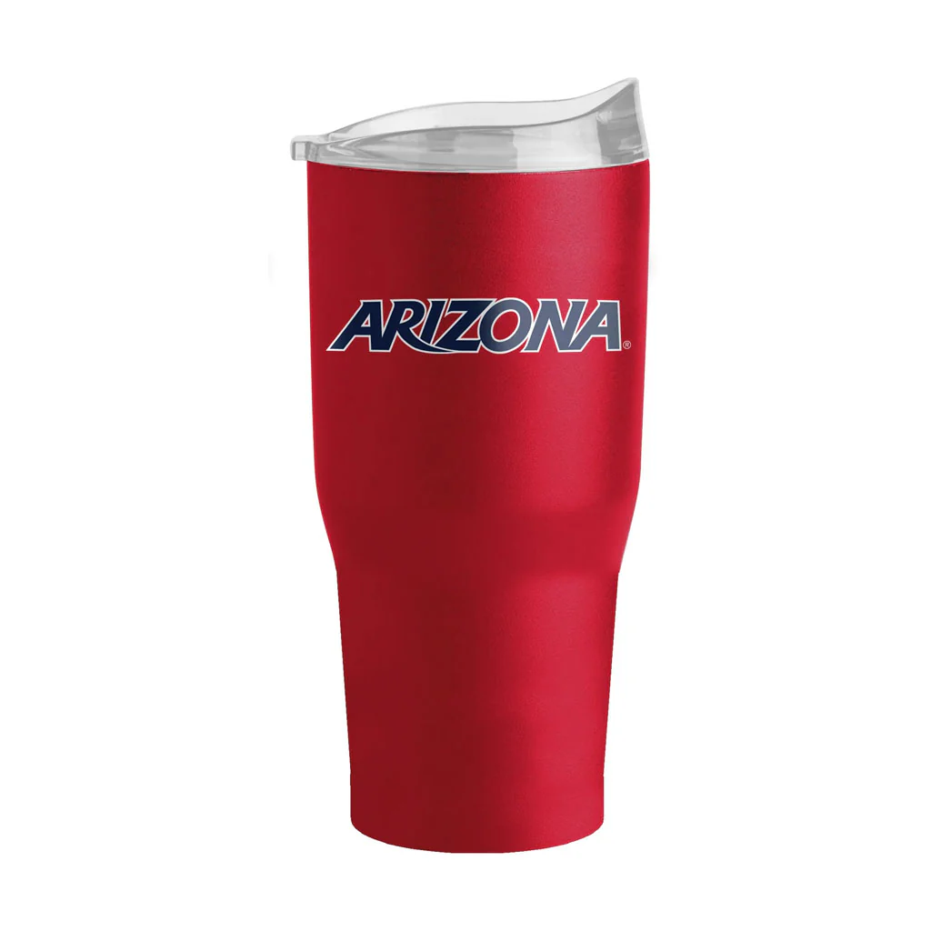 NCAA Arizona Wildcats Logo Brands 30oz Flipside Powder Coat Tumbler - Image 2